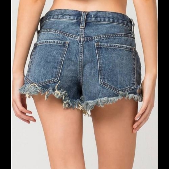 Free People (We the free) Avery Denim Shorts - Picture 2 of 4